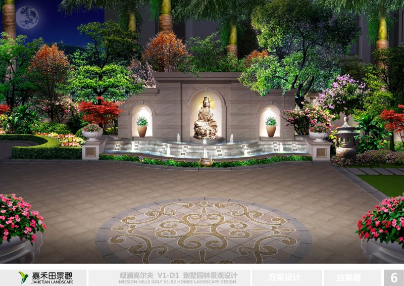 別墅花園設(shè)計怎能少得了燈的裝飾？